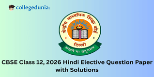 CBSE 2026 Class 12 Hindi Elective Question Paper with Solutions